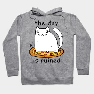 Rasabi Cat - The Day is Ruined Hoodie